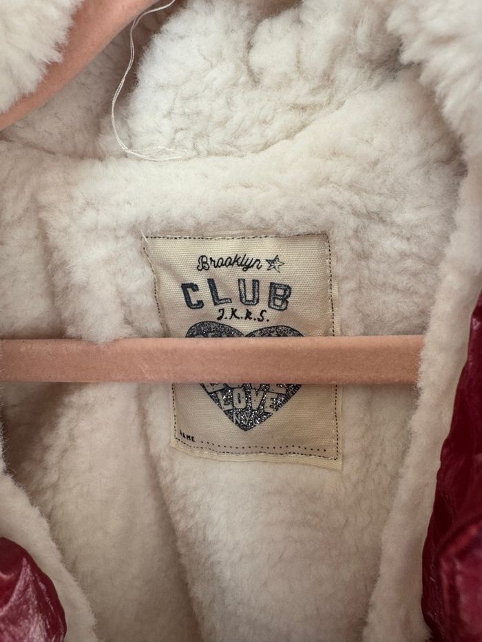 Doudoune Ikks bébé fille rouge 6 mois - photo numéro 2