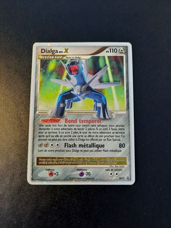 Carte Pokemon Dialga Niv.X DP37 Promo Diamant et Perle FR