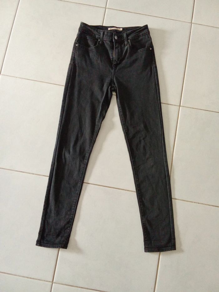 Levi's noir 721 high rise skinny 26-30
