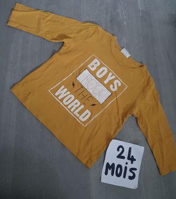 Maillot t-shirt 24mois garçon
