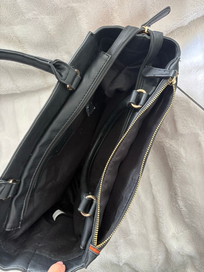 Sac à main ocre façon serpent - photo numéro 5