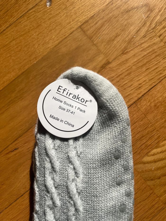 Chaussette chaussons pilou pilou marque efirakor - photo numéro 3