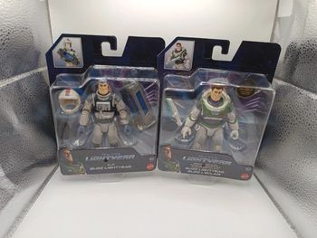Lot 2 figurines buzz l'éclair xl-01 buzz/ buzz l'éclair