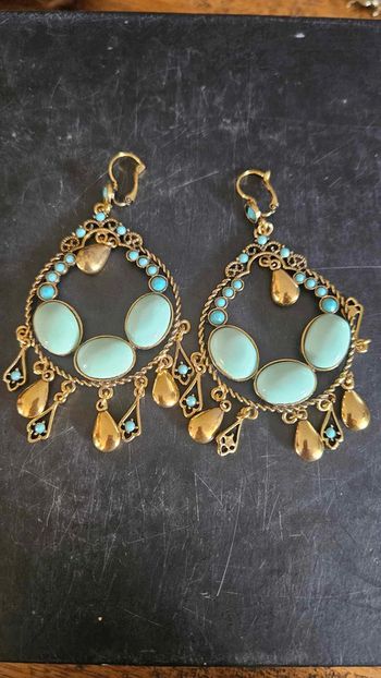 Superbes boucles d'oreilles