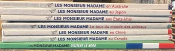Lot ou à l’unité – Collection Les Monsieur Madame – Voyages autour du monde 🌍📚