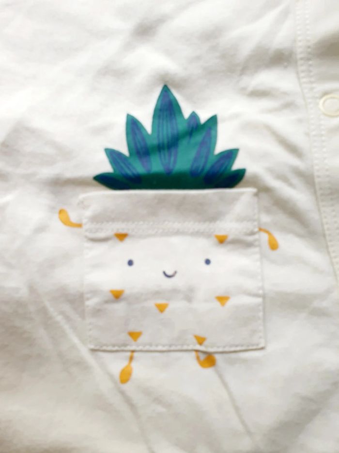 Lot 2 barboteuse pyjama été Kiabi 36 mois - photo numéro 2