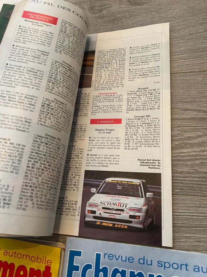 Lot 3 magazine Vintage Échappement Ancien - photo numéro 13