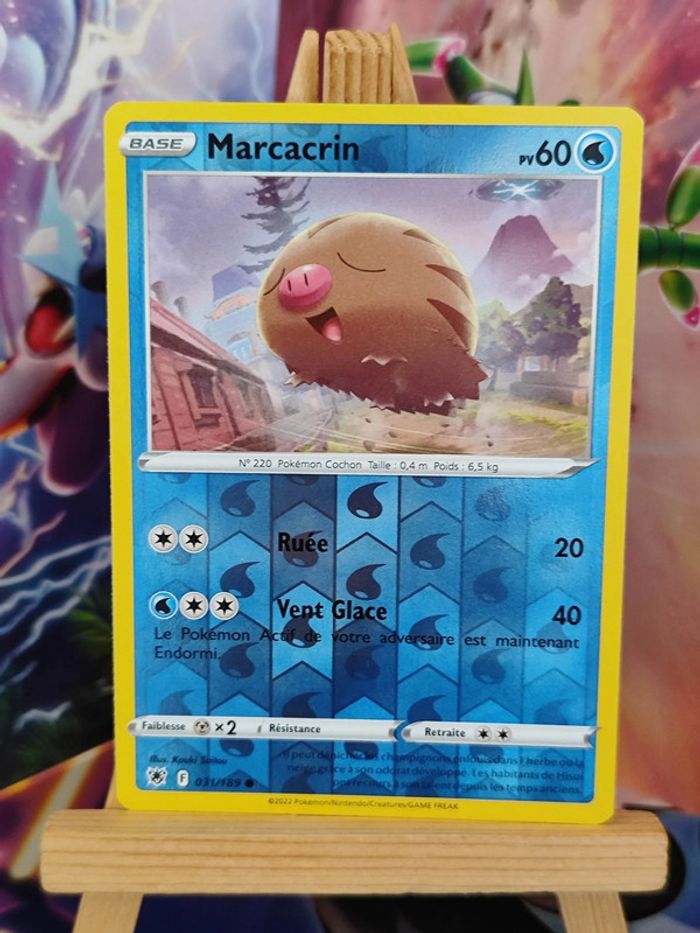 Marcacrin reverse 31/189 astres radieux