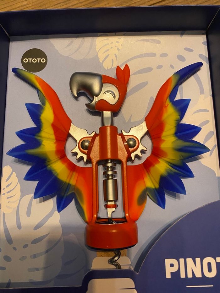 Ouvre bouteille collection perroquet Ototo, neuf - photo numéro 4