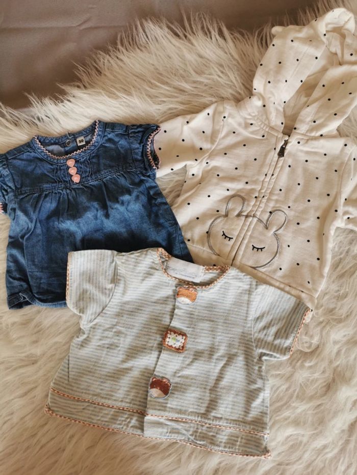 Lot de 3 vêtements