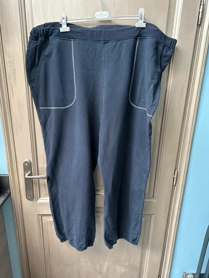 Jogging bleu marine 5XL taillissime - photo numéro 2