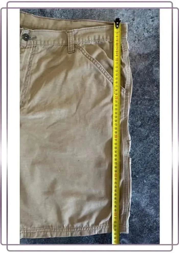 Short workwear homme Faded Glory 40x30 Pantaloncini carpentiere uomo Zimmermannsshorts Herren - photo numéro 7