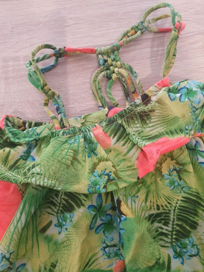 Robe verte 3 ans - photo numéro 3