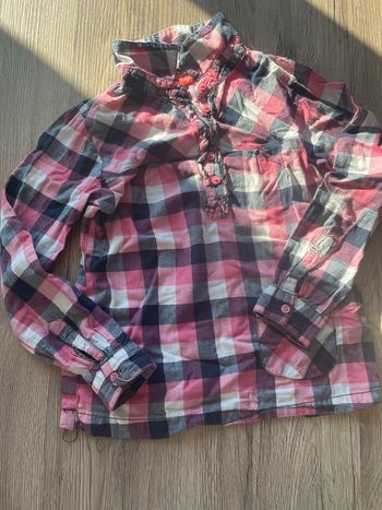 Chemise manche longue tissaia 6 ans