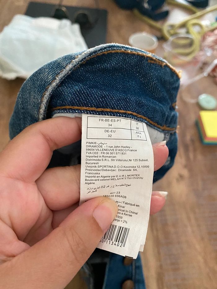 Short en jean taille 34 Pimkie - photo numéro 4