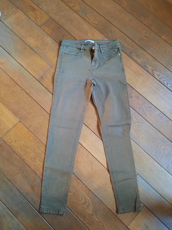 Pantalon Camaieu slim  taille haute 38