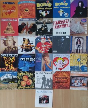 Lot de CD 2 titres