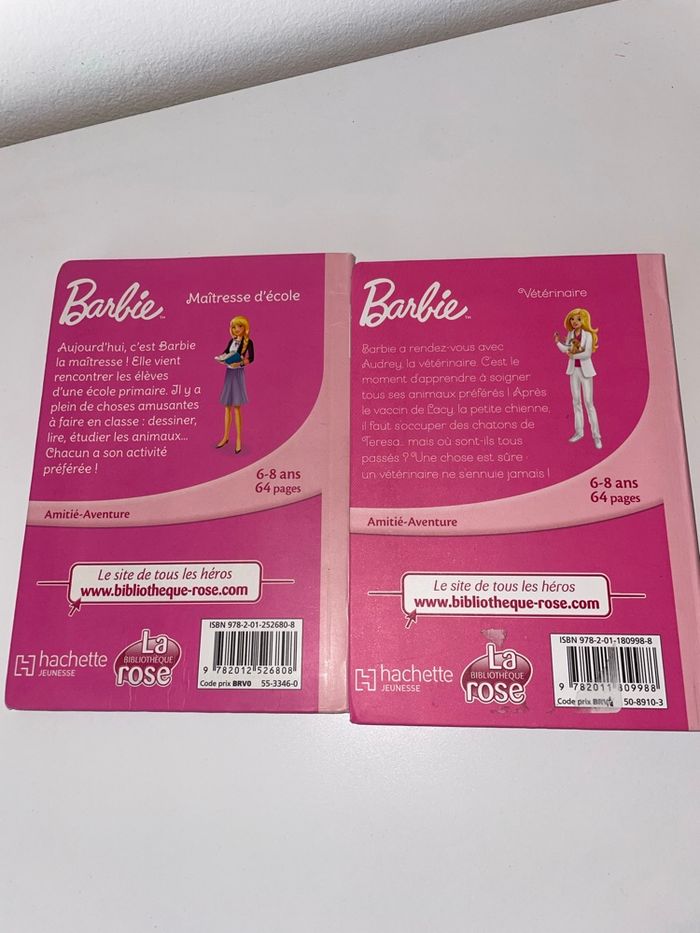 Livre barbie bibliothèque rose 6/8 ans - photo numéro 2