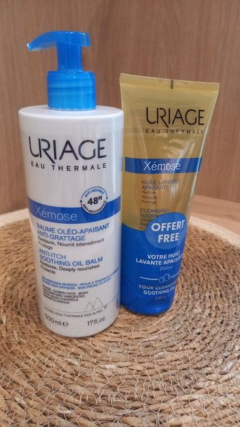 Uriage baume anti-grattage et huile lavante 