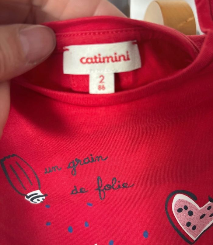 TEE shirt catimini 24M - photo numéro 3