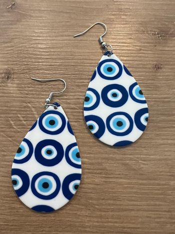 Boucles d’oreilles oeil