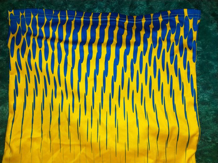 T-shirt FIFA Russia 2018 10 ans jaune, bleu - photo numéro 5