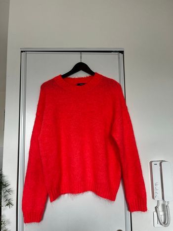 Pull neuf La Halle Rose fluo taille M