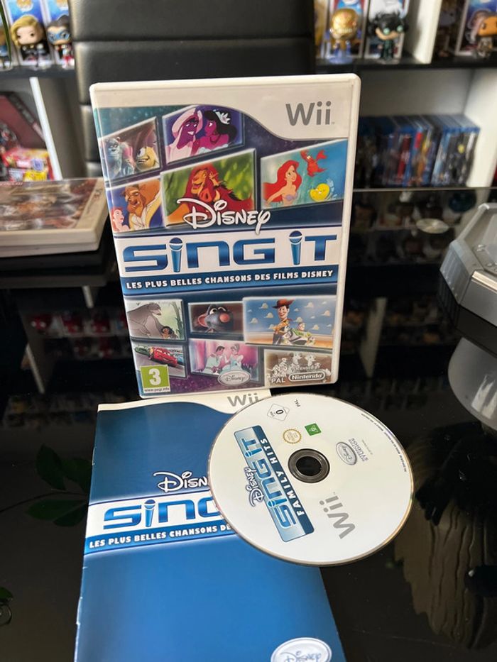 Jeu de wii sing it Disney