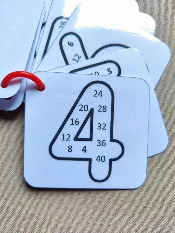 Carnet mémo des multiples de 1 à 10 - photo numéro 3