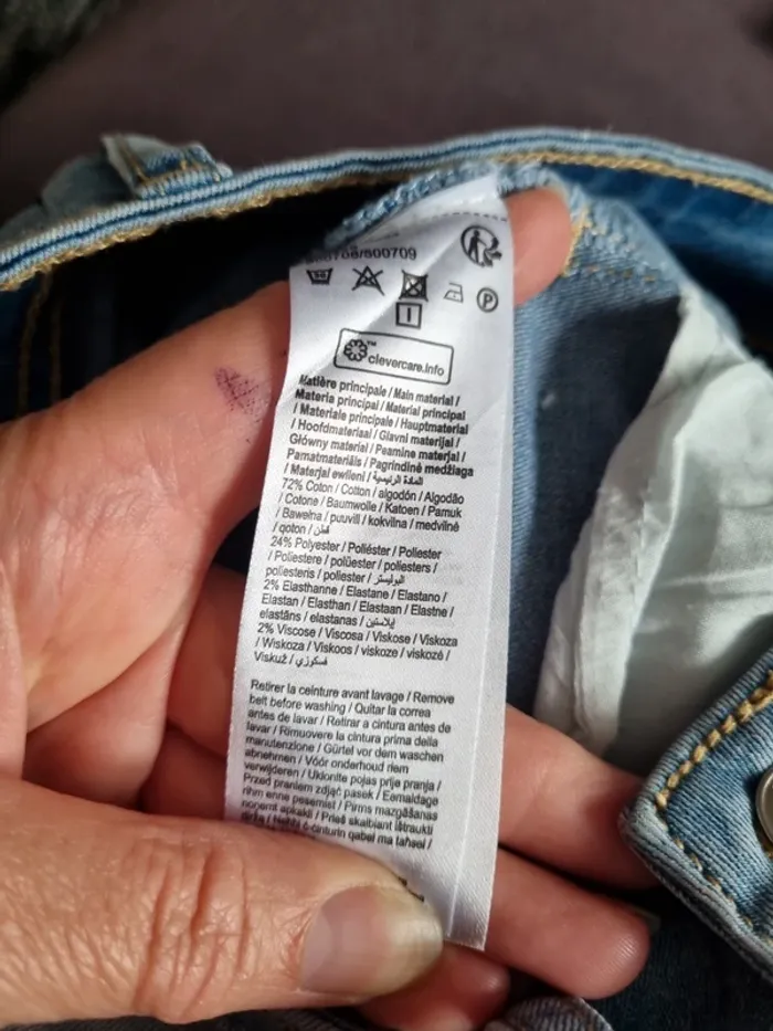 Jean Skinny Gemo neuf taille 34 - photo numéro 5