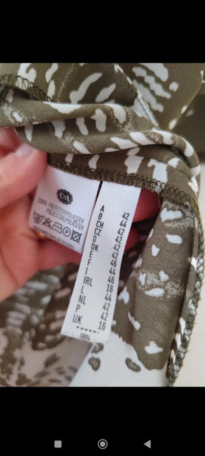 Joli chemise/veste légère courtes manches taille 44 C&A - photo numéro 6