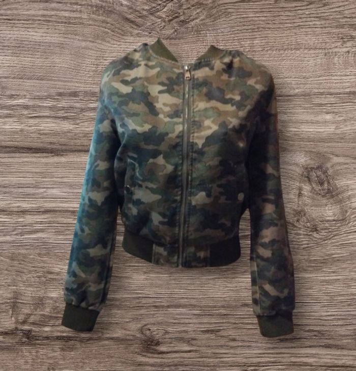 Blouson Bomber Camouflage