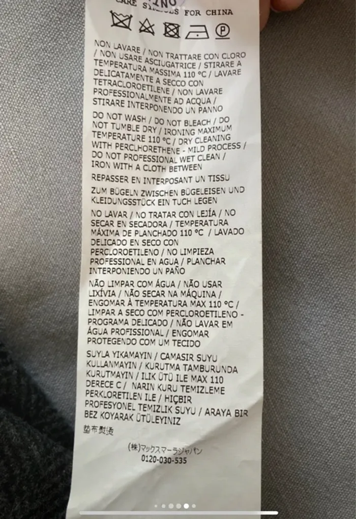 Superbe robe longue MaxMara dans les tons de gris || taille S || en parfait état - photo numéro 7