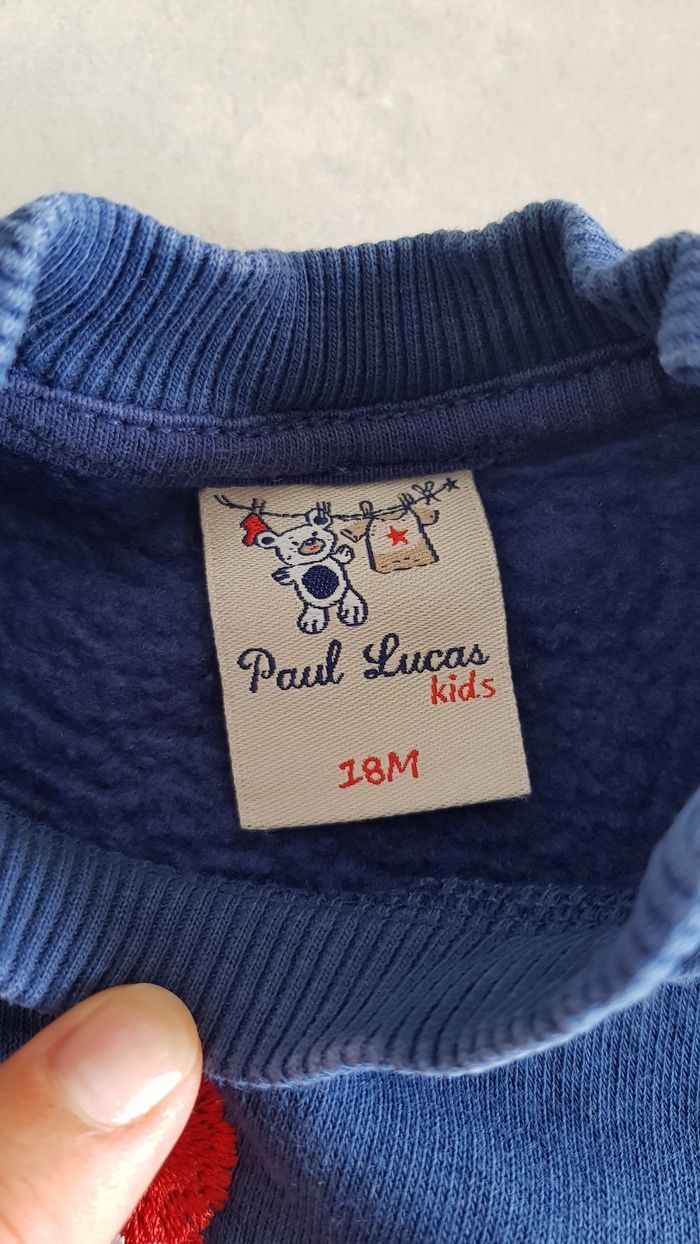 Sweat Paul Lucas 18mois - photo numéro 3