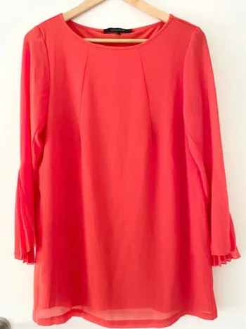 Robe orange la fée maraboutee taille 38