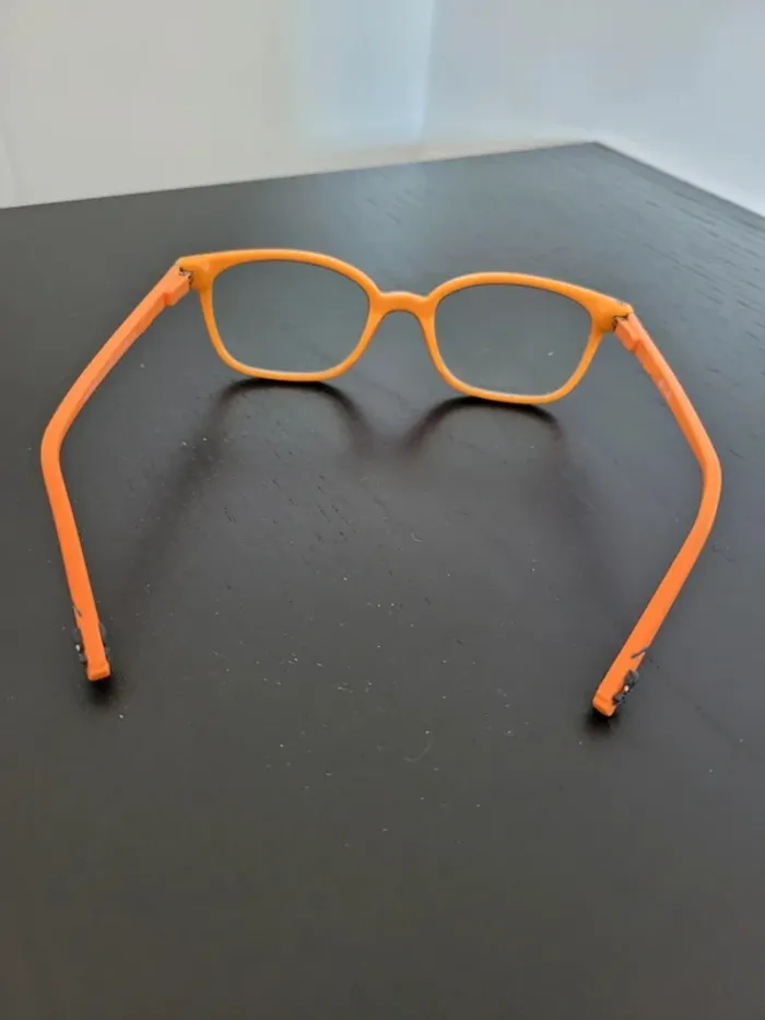 Lunette de vue enfant marvel orange à mettre à la vue - photo numéro 3