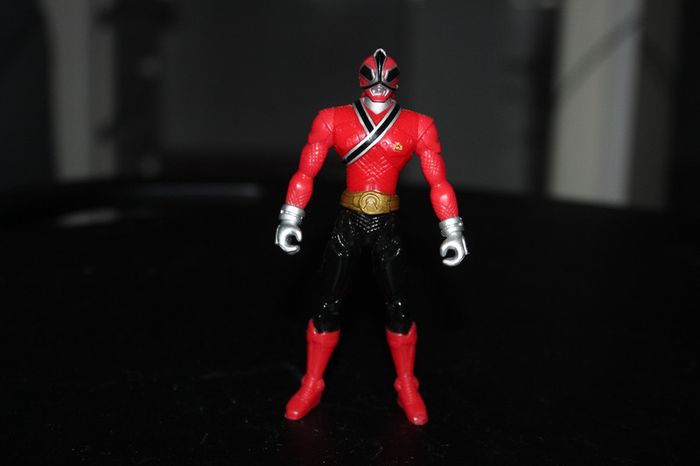 Figurine Power rangers red samurai