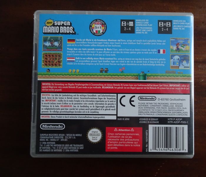 Jeu Nintendo DS New Super Mario Bros - photo numéro 2