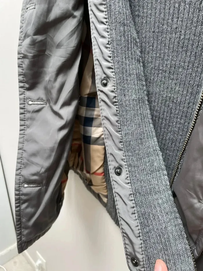 Burberry Jacket Grey - Womens Size 40 / M - Made in Spain 🇪🇸 - photo numéro 11