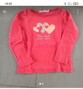 Lot 4 tee-shirt manches longues 3 ans