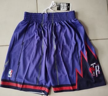 Short NBA des Toronto Raptors neuf, jamais porté, avec étiquette (taille M)