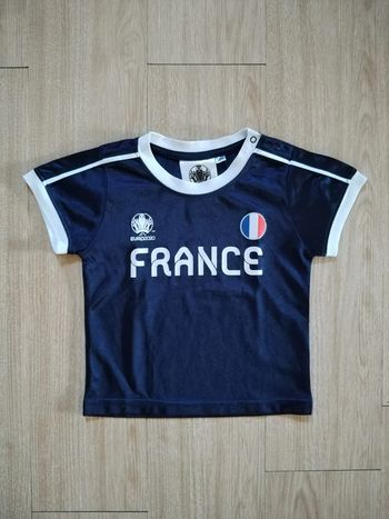 T-shirt football euro 2020 18/24 mois