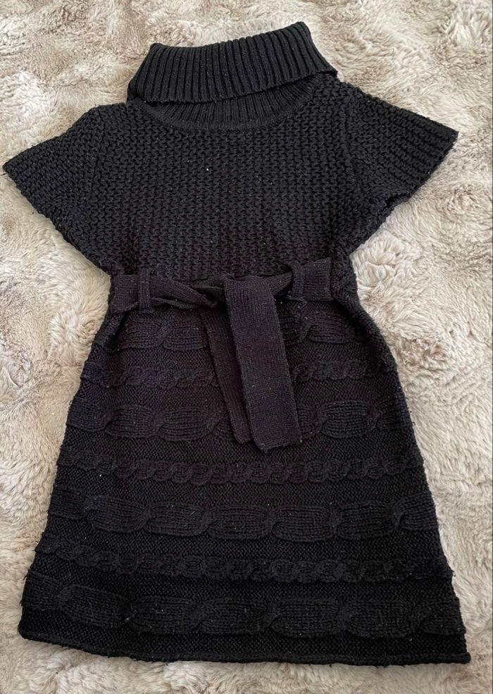Robe 3 ans Petite Robe noire fille Tissaia