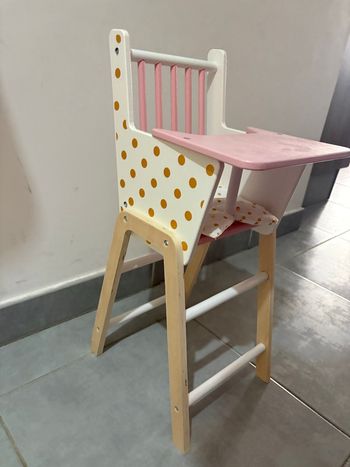 Chaise haute poupée Janod