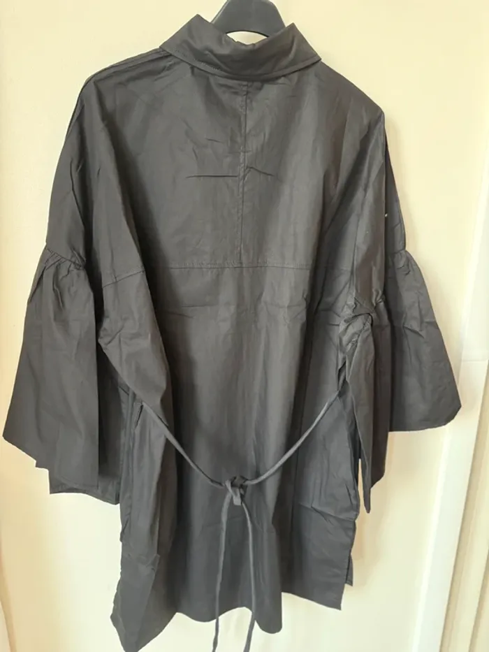 Chemise popeline noire - photo numéro 4