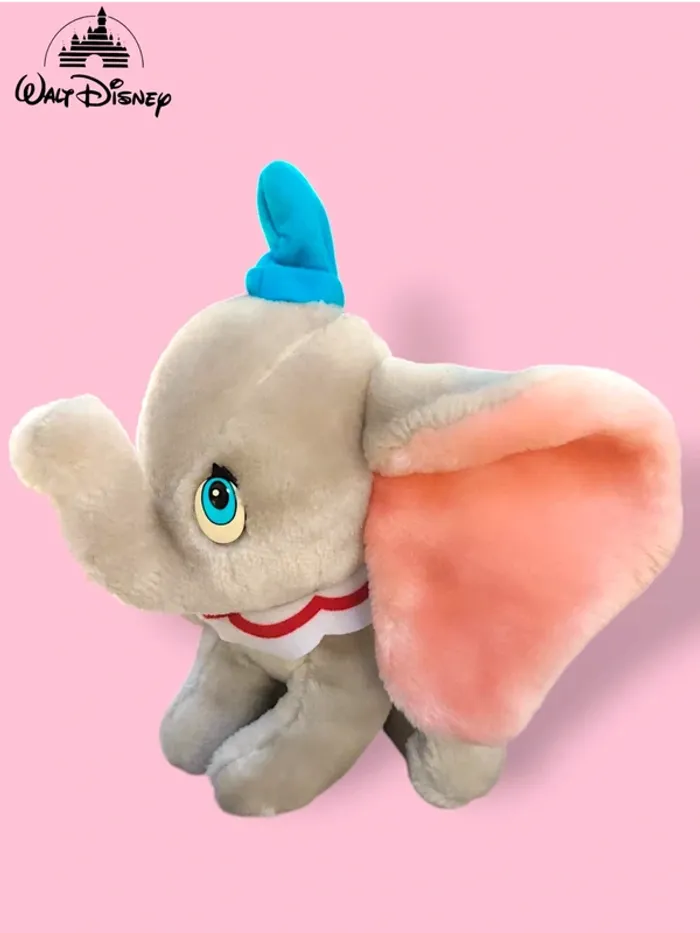 Peluche Disney Dumbo mattel 1995 - photo numéro 2