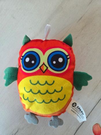 Peluche hibou sandy