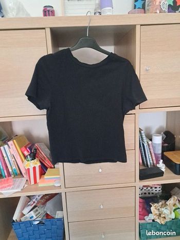 T-shirt noir don't call me jennyfer taille 36
