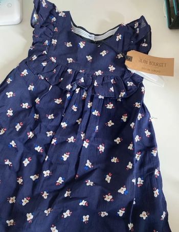 Robe de marque Jean Bourget, taille 12 mois, 74 cm valeur 48 €