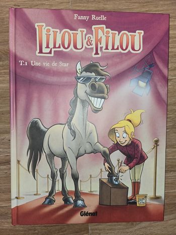 BD "Lilou & Filou Une vie de star"